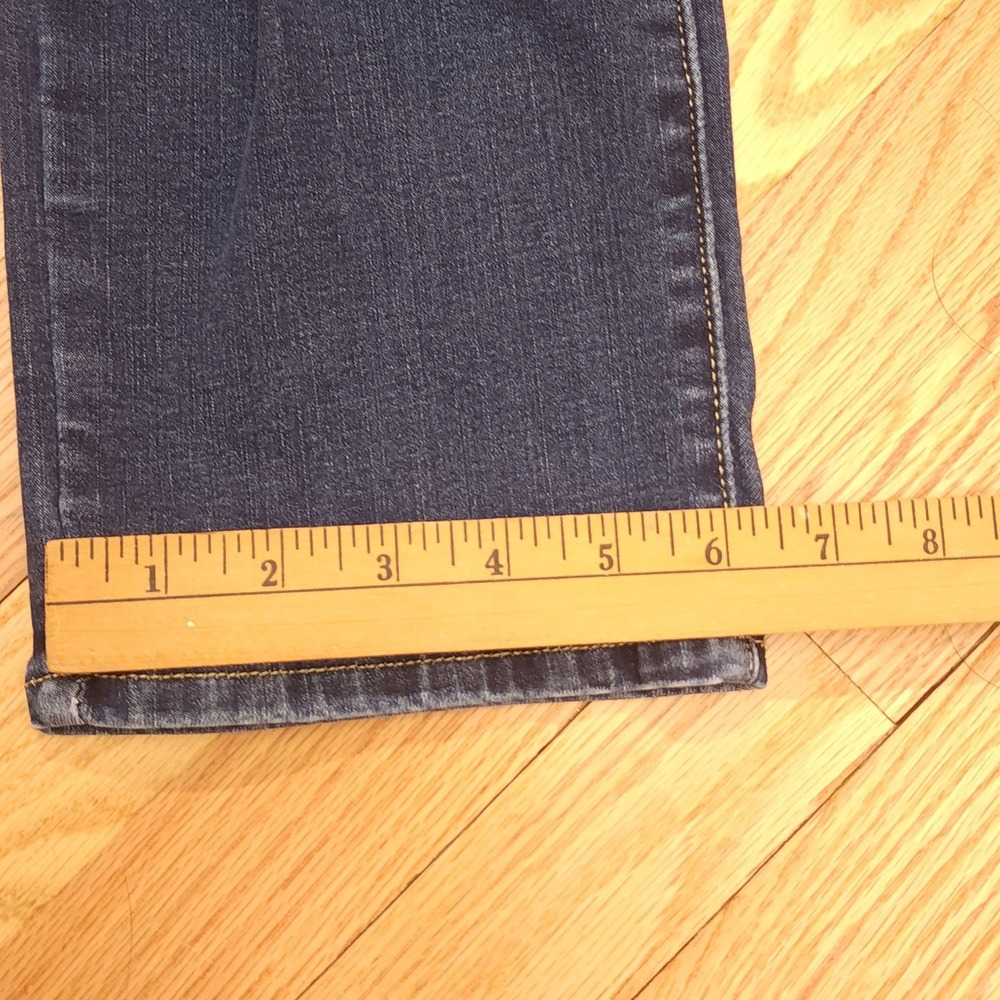 Levi Strauss Classic Mid Rise Skinny Jeans Dark Wash Size 16 - Picture 10 of 12